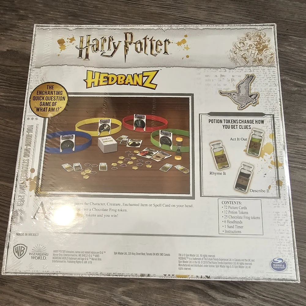 NWT Harry Potter Headbandz Game Still In Plastic